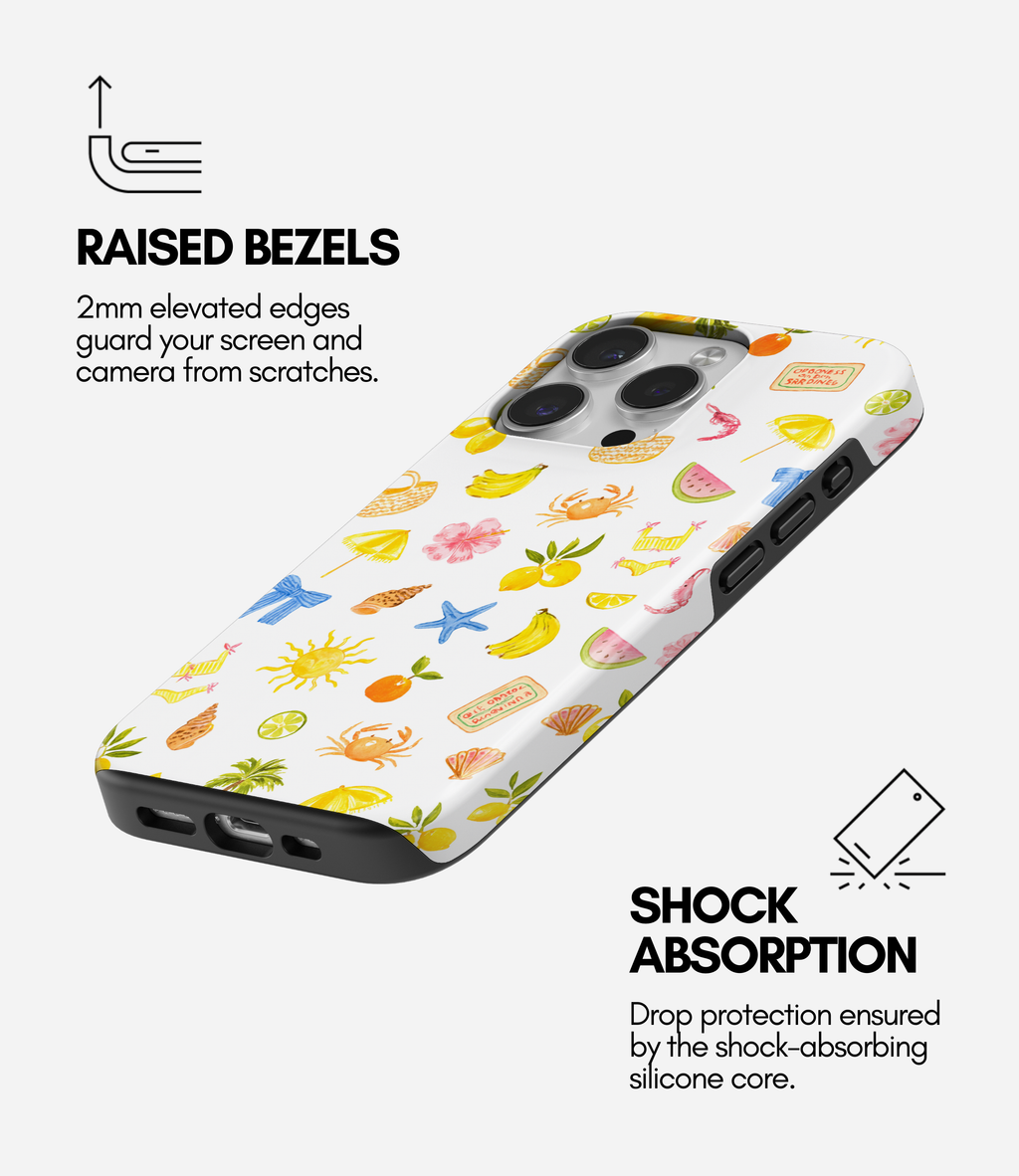 Ocean Bloom - Glossy Armoured Case