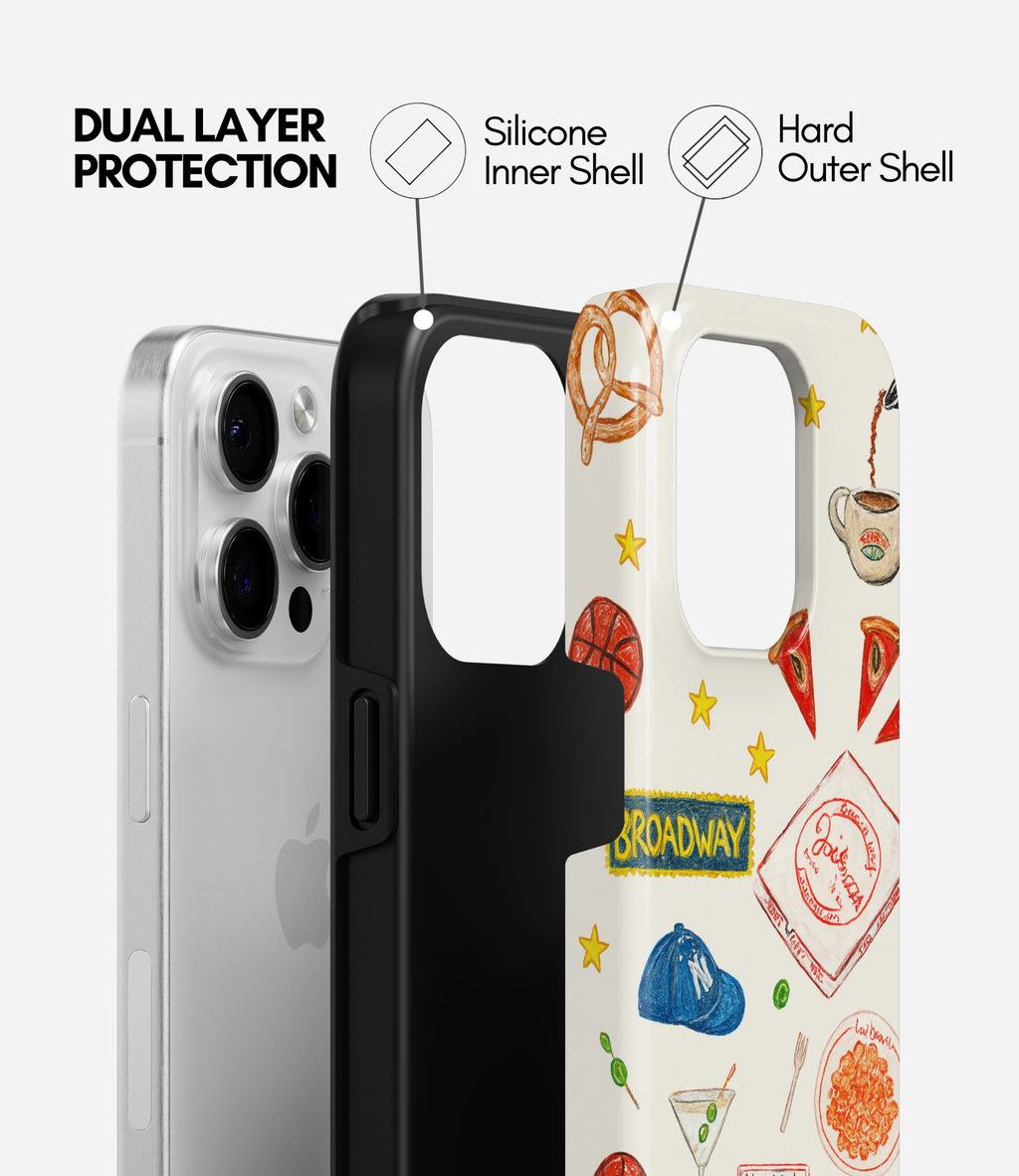 Pizza & Pretzels - Glossy Armoured Case