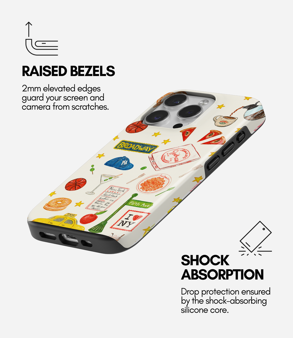 Pizza & Pretzels - Glossy Armoured Case