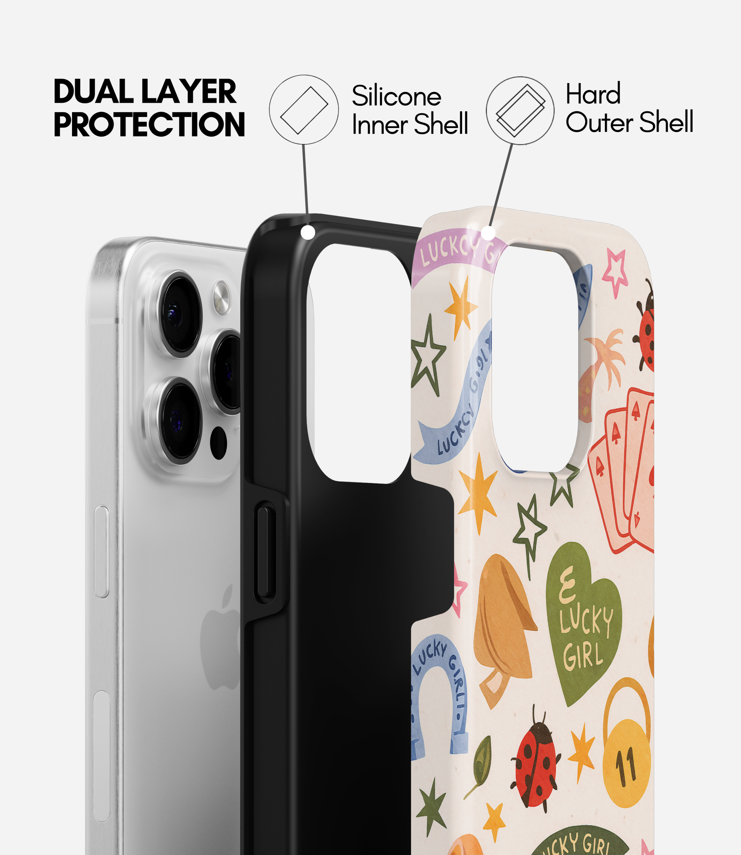 Lucky Girl - Glossy Armoured Case
