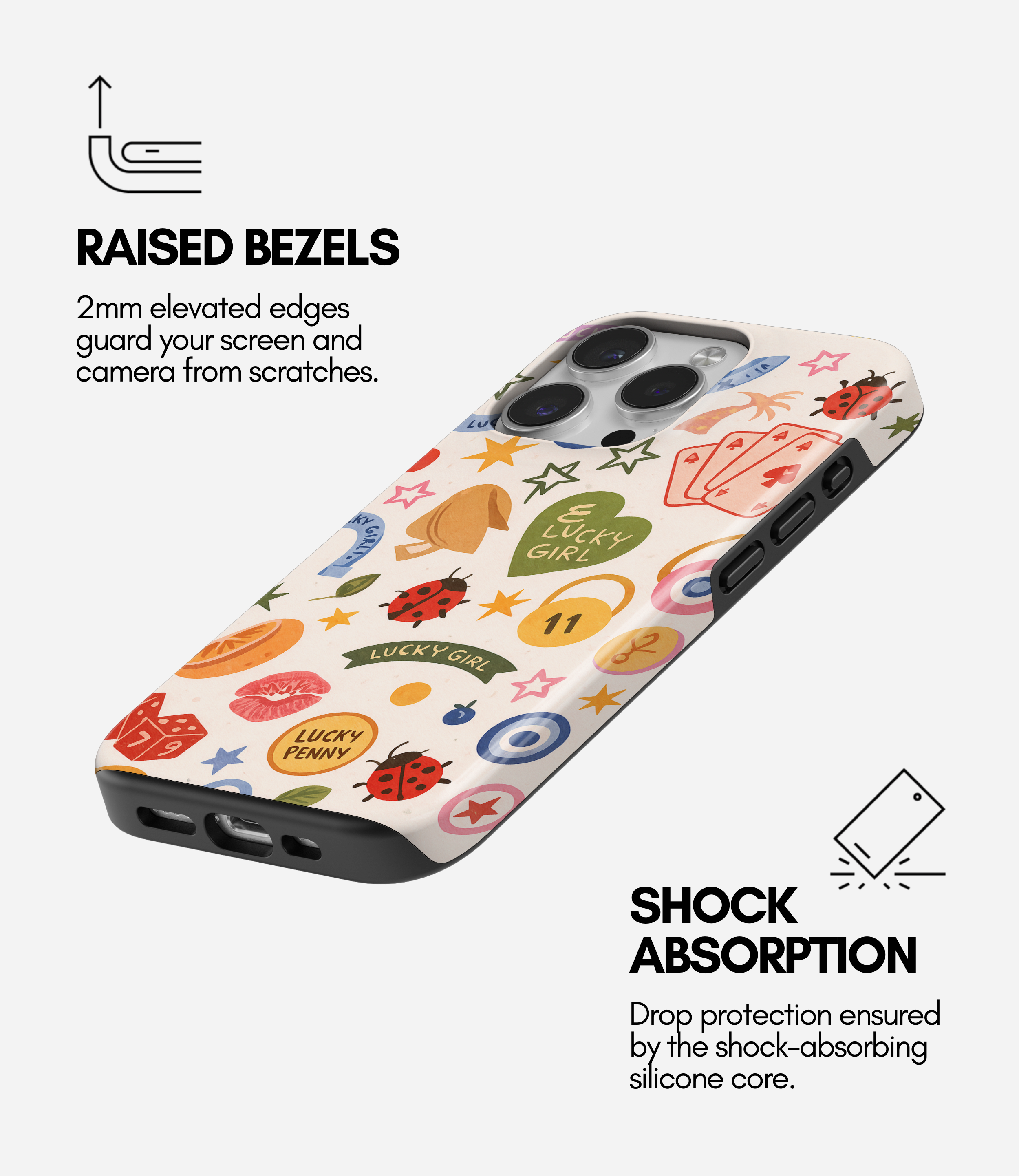 Lucky Girl - Glossy Armoured Case