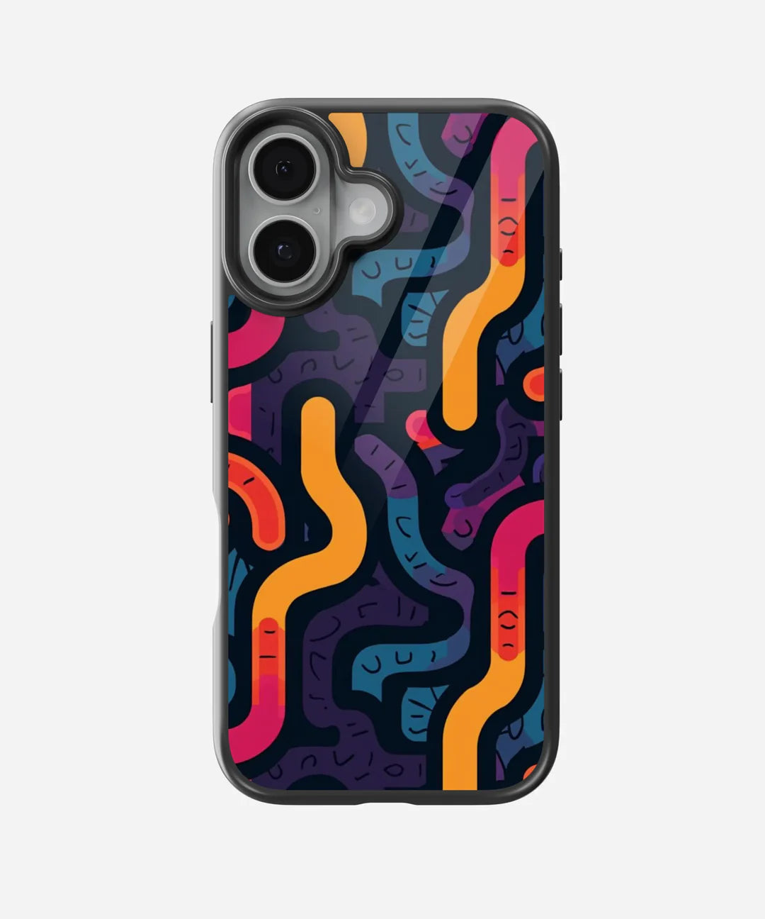 Abstract Galactic Mosaic - Glass Case