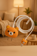 Bear Hug Charger Case Cover