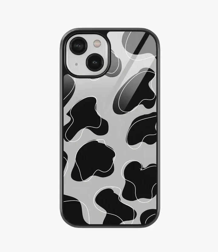 Black Cow - Glass Case