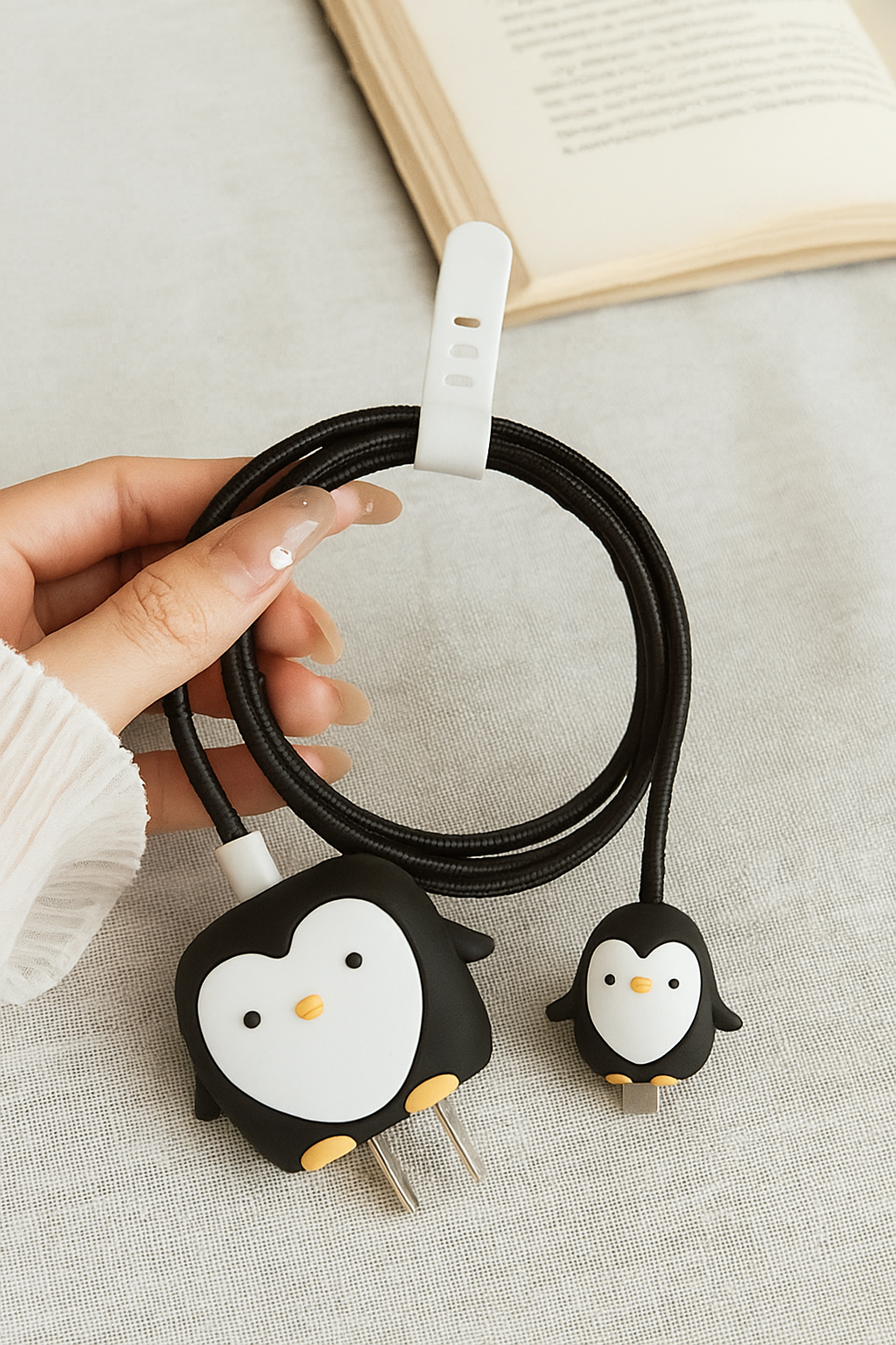 Frosty Penguin Charger Case Cover