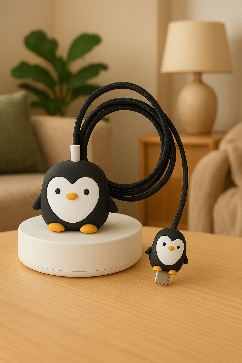 Frosty Penguin Charger Case Cover