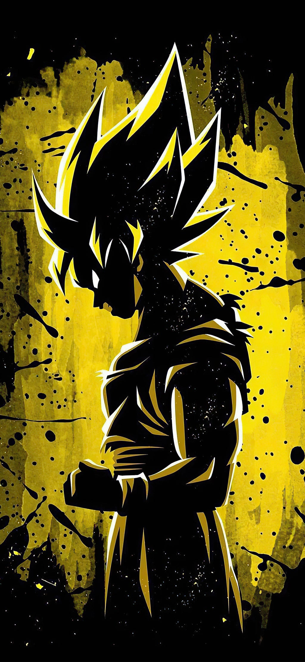 Goku Art - Glass Case