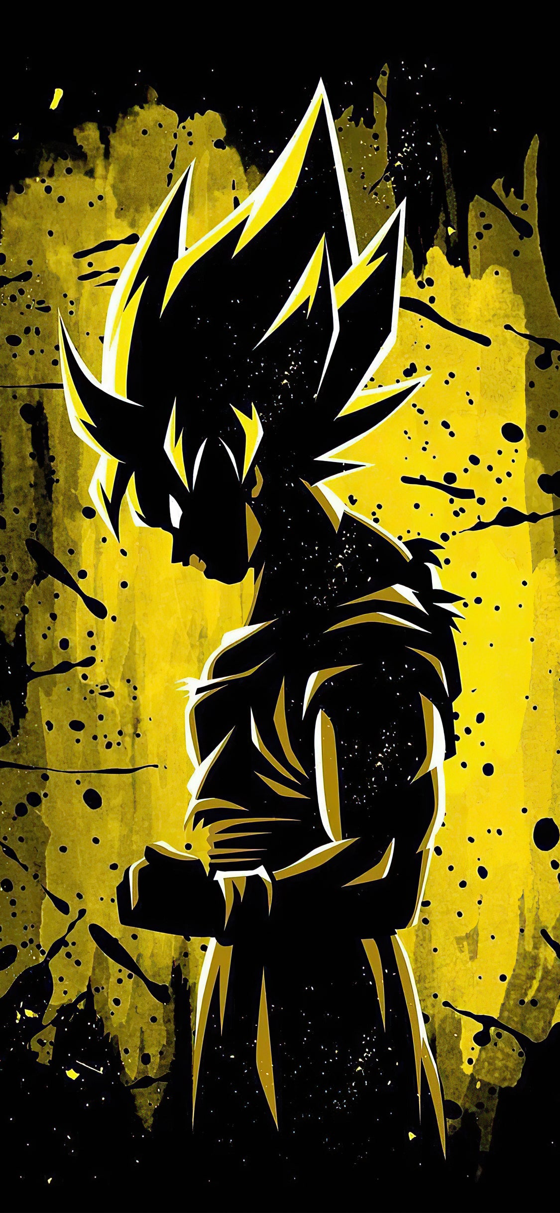 Goku Art - Glass Case