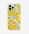 Golden Petals – Acrylic Hard Case