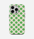 Minty dots - Glossy Armoured Case