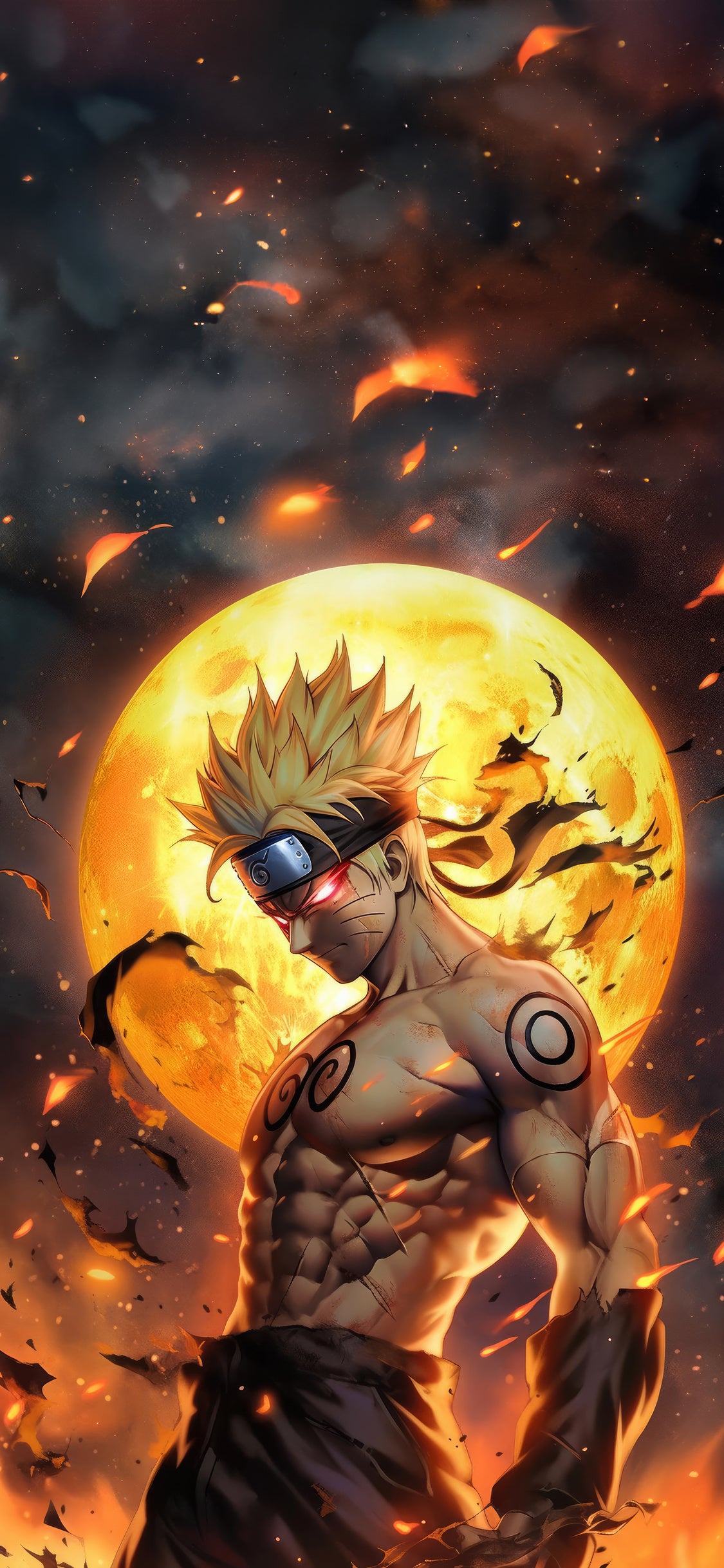 Moon Rage - Glass Case