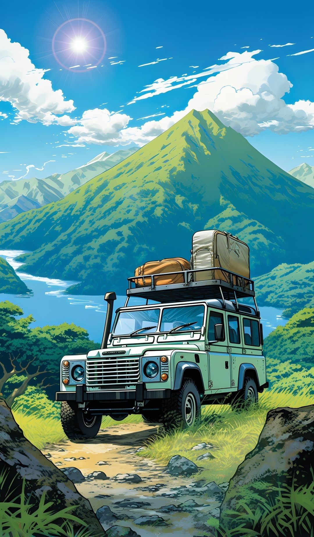Mountain Maverick - Glass Case