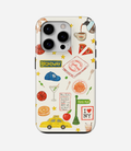 Pizza & Pretzels - Glossy Armoured Case