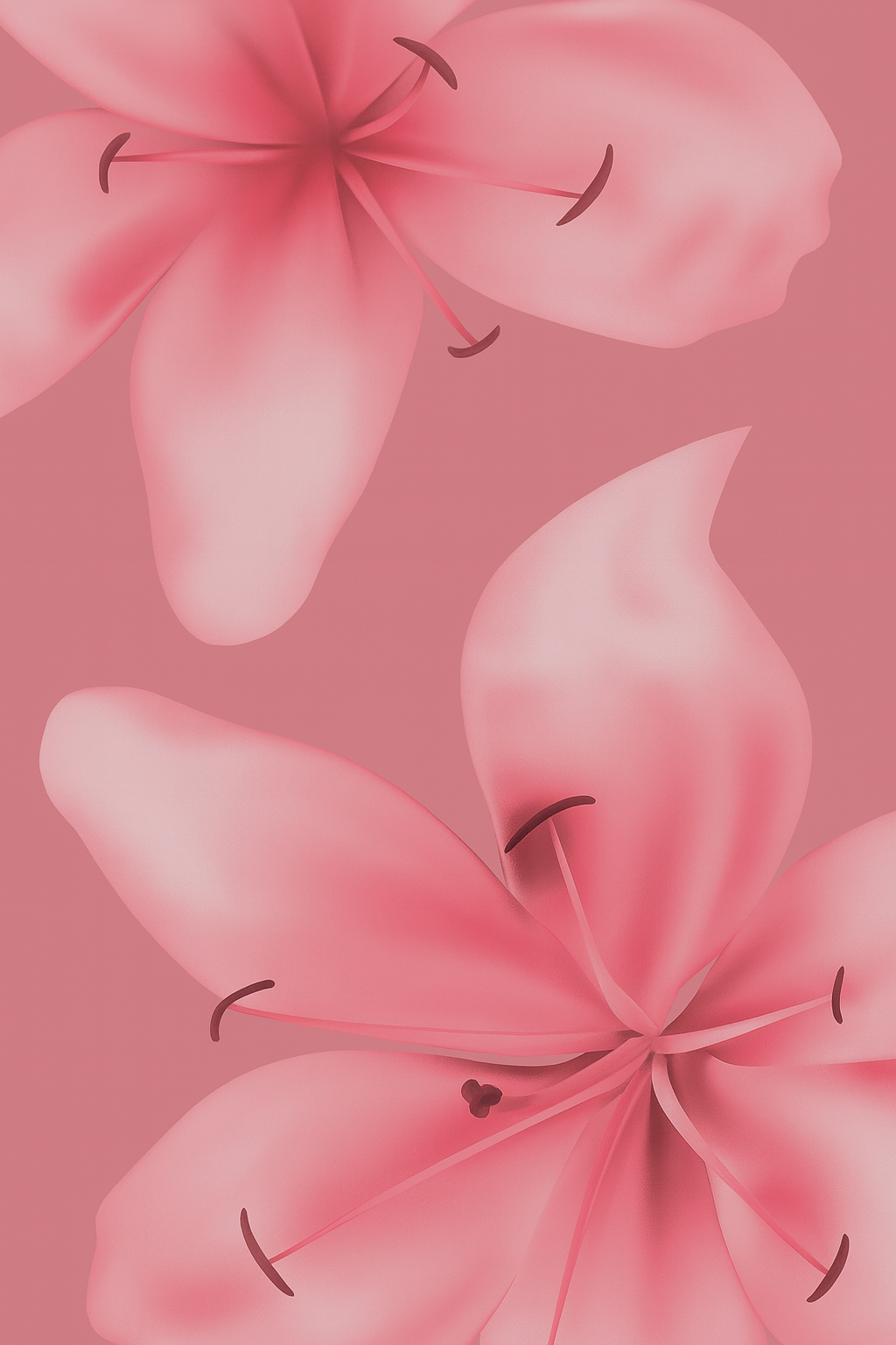 Soft Petal Glow – Hard Case