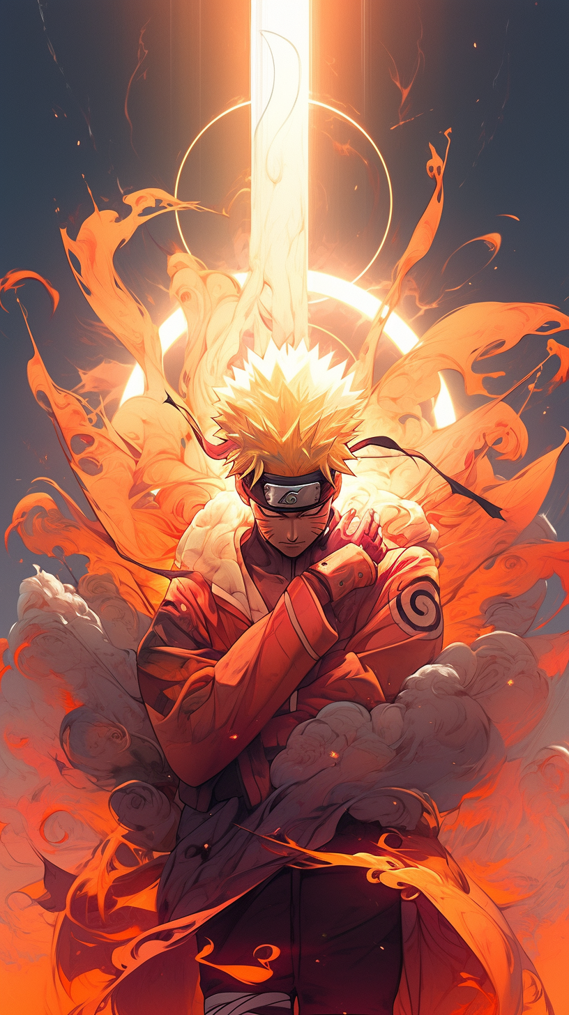 Thunder Hokage - Glass Case