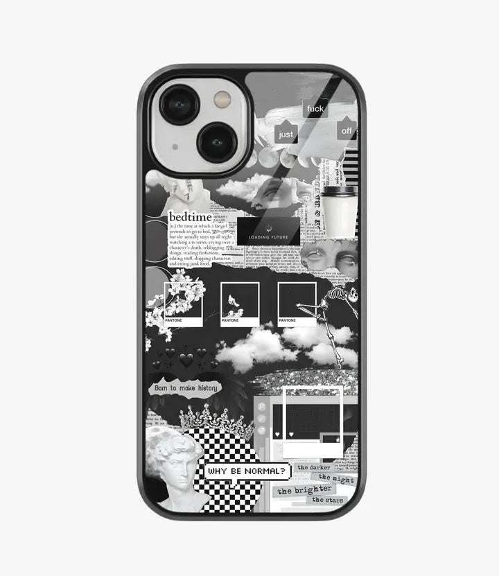 Why be Normal - Glass Case