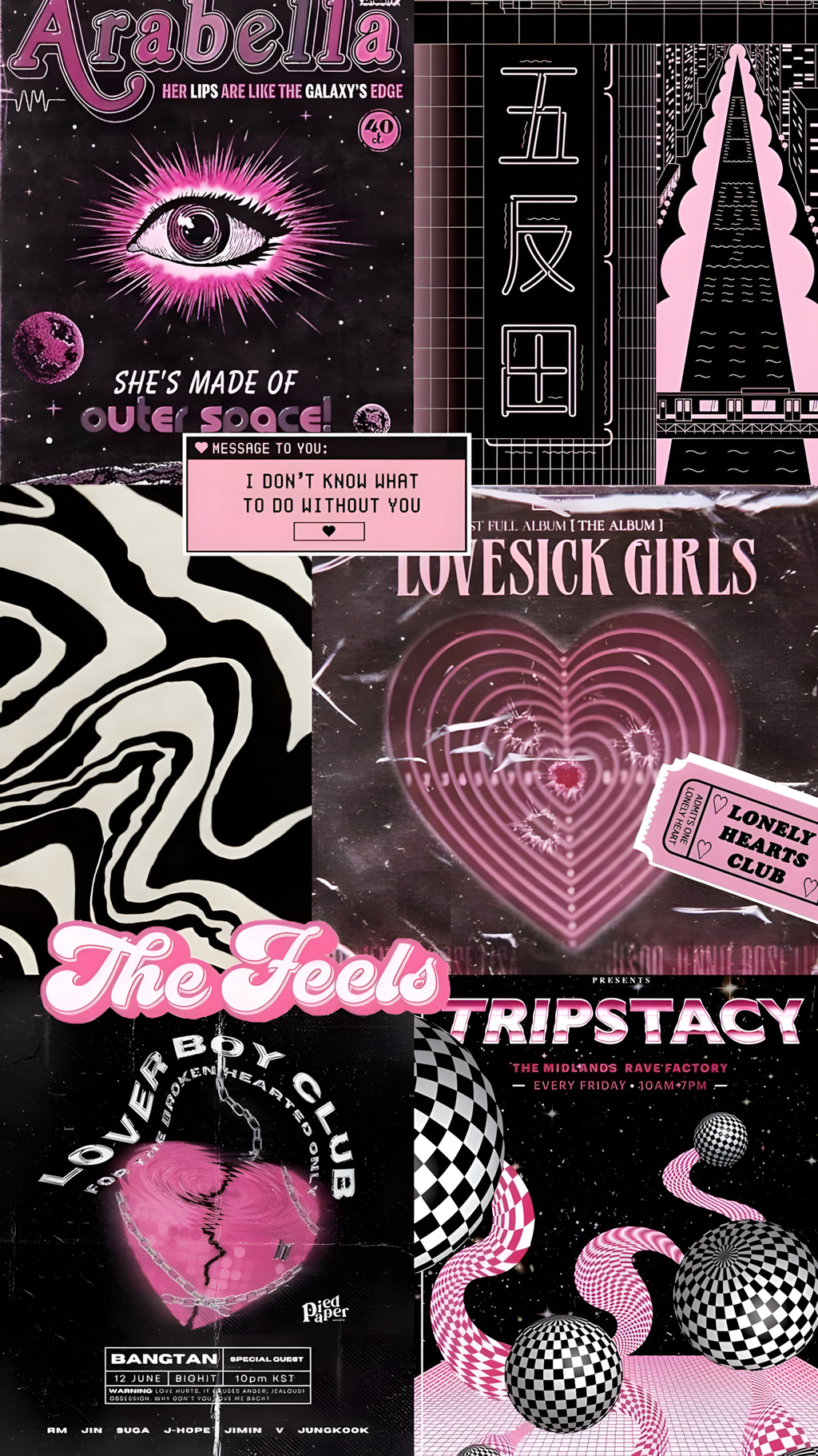 Retro Romance - Glass Case