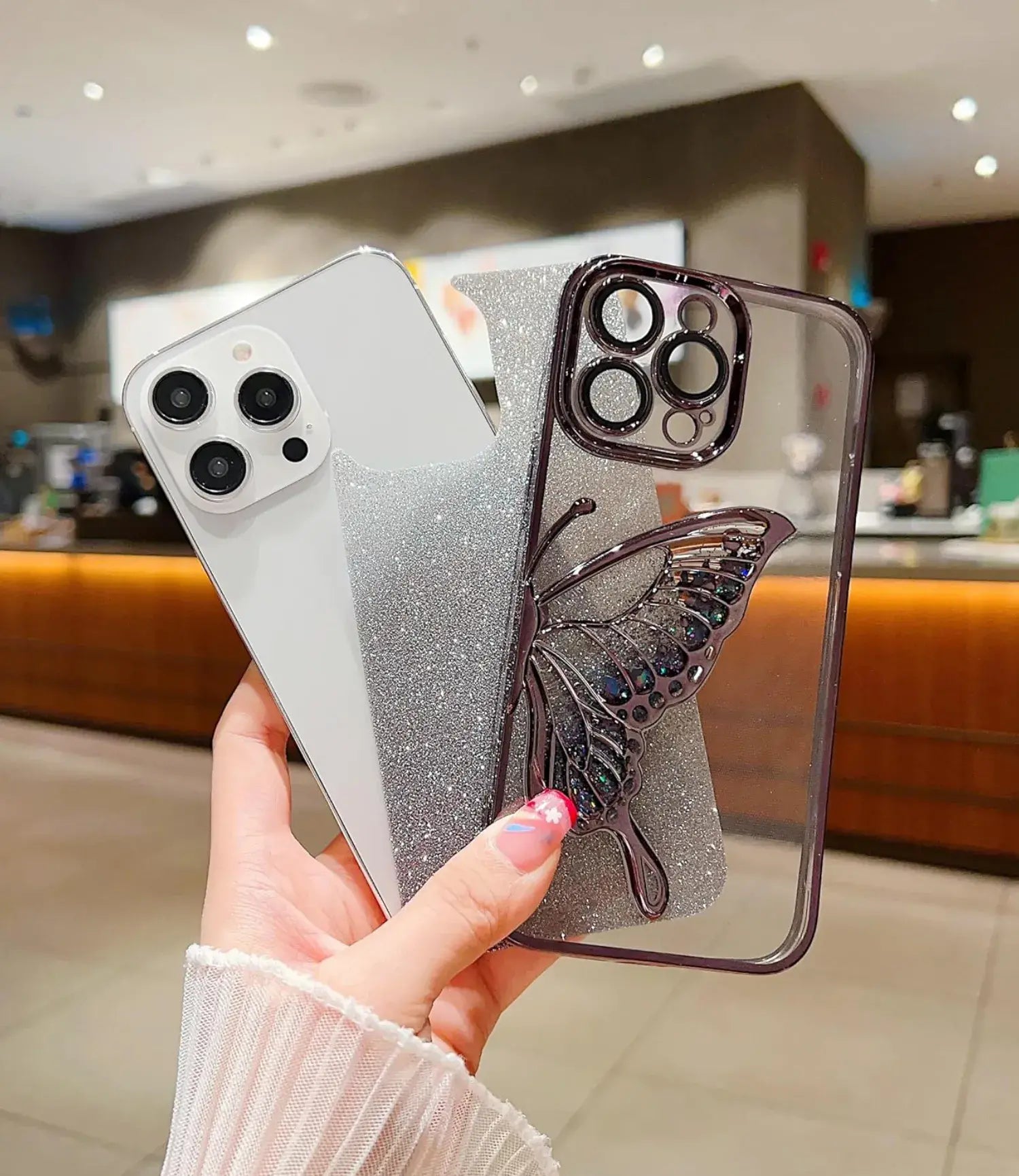 Glitter Wings Phone Case