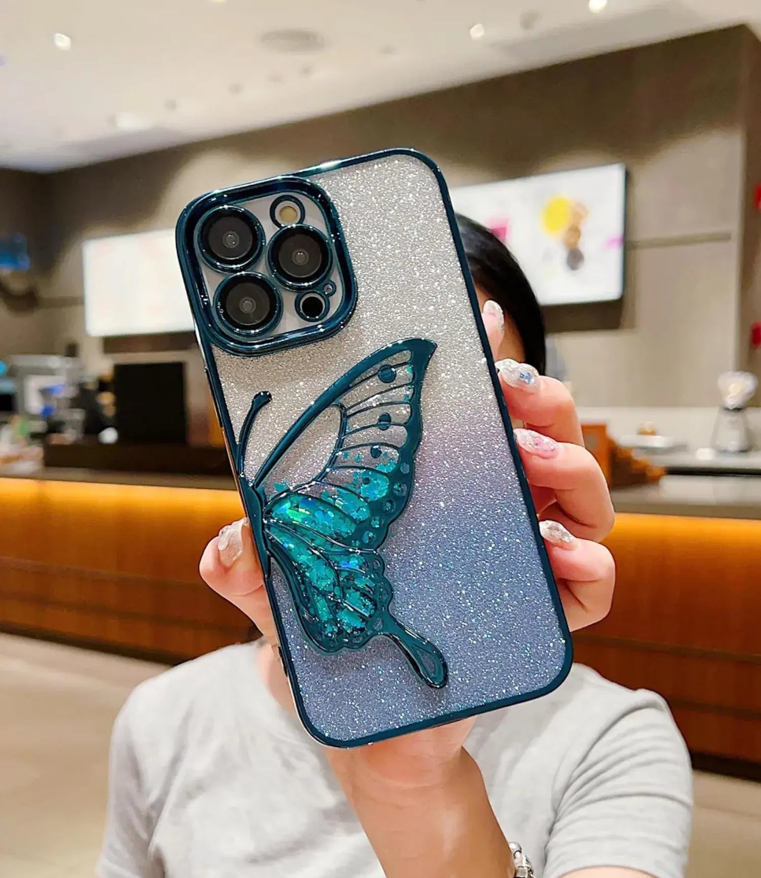 Glitter Wings Phone Case