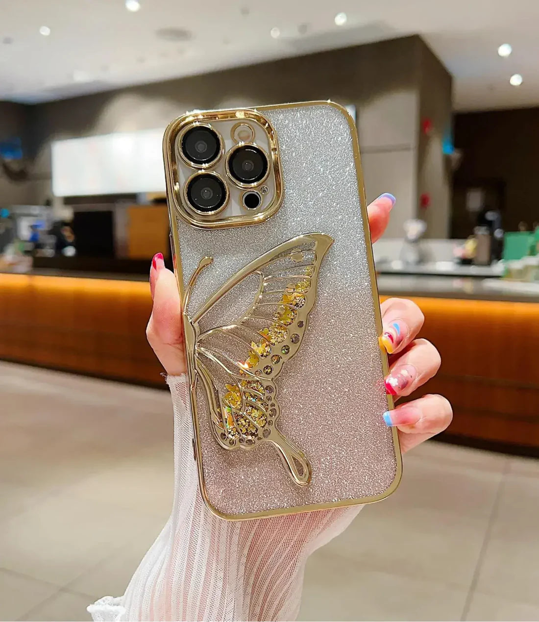 Glitter Wings Phone Case