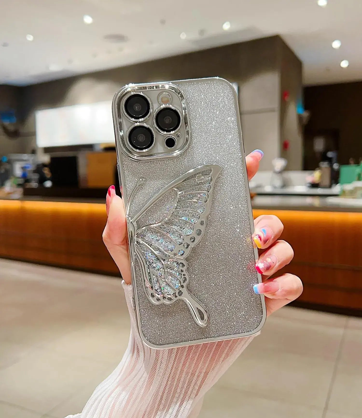 Glitter Wings Phone Case